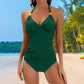 Sexy Women's Crew Neck Swimsuit