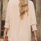 🌸Last Day 60% OFF !💗V-Neck Casual 3/4 Sleeve Loose Shirt