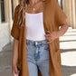 ⏰🍂Early Autumn Sales 50% OFF🔥Women's Short Sleeve Pleated Lightweight Open Front Cardigan
