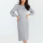 Last Sale 49% Off-Elegant Female Belt Warm Dresses