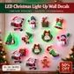 🖤Black Friday Hot Sale 50% OFF♟️🎄LED Christmas Light-Up Wall Decals – Easy Peel & Stick, Bright Festive Glow for Walls and Windows🎅💡