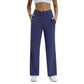 🍂🎁Autumn Hot Sale-50% Off🩷Plus Size Minimalist Baggy Stretch Casual High Rise Straight Leg Pants