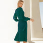 Last Sale 49% Off-Elegant Female Belt Warm Dresses