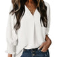🌸Last Day 60% OFF !💗V-Neck Casual 3/4 Sleeve Loose Shirt