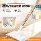🔥Last Day Sales 70% OFF🔥Dust Mop with Strong Clamp‑Design, Works for Disposable & Reusable Cleaning Cloths, Effort‑Free Floor Cleaning💦