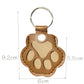 💖Leather Pet Memorial Keychain  🐾 Keep Their Memory Close, Always(50% off)