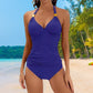Sexy Women's Crew Neck Swimsuit