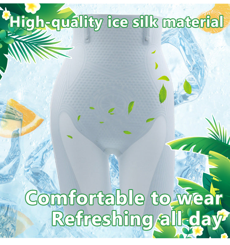 Ultra-thin Cooling Tummy Control Shapewear – blauue