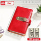 🥳LAST DAY SPECIAL PRICE ￡8.99💞A6 PU Leather Currency Collectors Album With Password Lock, 100 Transparent Pockets Banknote Binder, Durable Bank Note Collection Book for Paper Money Collecting & Gift🎁