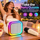 ⏳LAST DAY SALE ONLY ￡10.99!!✨🎵Mini Kids Karaoke Machine with Wireless Mics, Portable Bluetooth Speaker & RGB Dancing Lights, Fun Home Party Toy for Children🎤