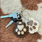 💖Leather Pet Memorial Keychain  🐾 Keep Their Memory Close, Always(50% off)