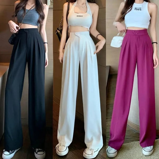 🔥2024 New High Waisted Wide Leg Pants