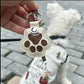 💖Leather Pet Memorial Keychain  🐾 Keep Their Memory Close, Always(50% off)