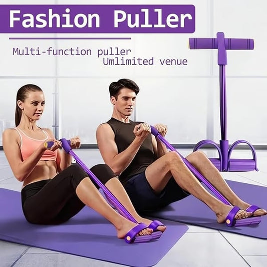 🔥LAST DAY SALE 50% OFF💪8-Tube Pedal Resistance Band – Multifunction Foot Tension Rope for Full-Body Home Workout🏋️