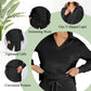 🔥Limited Time 50% OFF🔥Women’s 2‑Piece Casual Outfit Set, V‑Neck Long‑Sleeve Top & Wide‑Leg Pants Tracksuit Sweatsuit