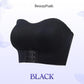 Breathable Non-Slip Strapless Front Buckle Push-Up Bra