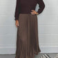 🍂Autumn Promotion 50% OFF🔥Women's solid color Long Sleeve Jumper & Pleated Bottom Dress