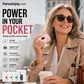 🔋 Limited Offer 50% OFF! 📱5000mAh Mini Portable Fast Charge Power Bank, 22.5W Ultra-Compact Pocket Charger ⚡