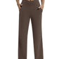 🍂🎁Autumn Hot Sale-50% Off🩷Plus Size Minimalist Baggy Stretch Casual High Rise Straight Leg Pants