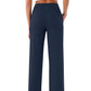 🍂🎁Autumn Hot Sale-50% Off🩷Plus Size Minimalist Baggy Stretch Casual High Rise Straight Leg Pants