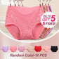 💝Plus Size High Waist Leak Proof Cotton Panties🌸