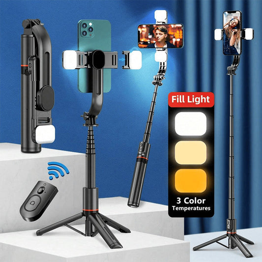 🔥Save 65% for a limited time - Holiday Pre-Sale💥Foldable Selfie Stick Tripod📸