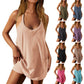 🌷SUMMER BIG SALE 50% OFF🌷 Summer Wide Mini Dress（shorts and tank top)