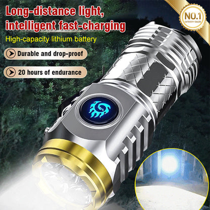 🎁Hot Sale 49% OFF⏳Three-Eyed Monster Mini Flash Super Power Flashlight