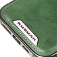 Luxury Business Leather All-in-One Magnetic Exposed Label iPhone Case