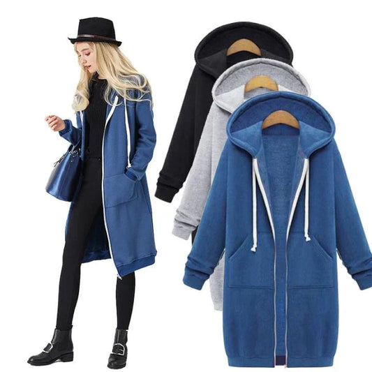 🎉This Week Special Price £12.99!!💥Women Casual Zip up Hoodies