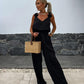 🌸Hot Sale 49% OFF⏳Women's Sleeveless Wide Leg Jumpsuit