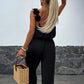 🌸Hot Sale 49% OFF⏳Women's Sleeveless Wide Leg Jumpsuit