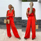 🌸Hot Sale 49% OFF⏳Women's Sleeveless Wide Leg Jumpsuit