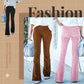 💖Limited Sale 50% OFF💖High Waist Slim Micro Corduroy Elastic Waist Lounge Pants