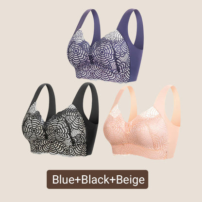 🤩LAST DAY SALE-49% OFF🔥Ultimate Lift & Support Lace Plus-Size Bra