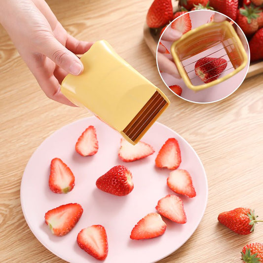 🔥Gift Idea Hot sale 49% OFF🔥Fruit Egg Stainless Steel Cup Slicer