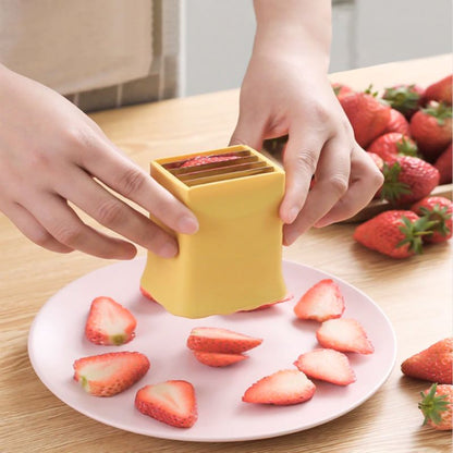 🔥Gift Idea Hot sale 49% OFF🔥Fruit Egg Stainless Steel Cup Slicer