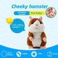 🎁Christmas Hot Sale 50% OFF🎅Talking Hamster Plush – repeats whatever you say, auto head-shaking, hilarious fun for kids & adults🐹