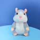 🎁Christmas Hot Sale 50% OFF🎅Talking Hamster Plush – repeats whatever you say, auto head-shaking, hilarious fun for kids & adults🐹