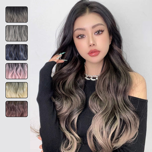 ⏳Limited Sale 50% OFF Parisian Elegance🌸Gradient Color Curly Wig Piece