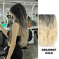 ⏳Limited Sale 50% OFF Parisian Elegance🌸Gradient Color Curly Wig Piece