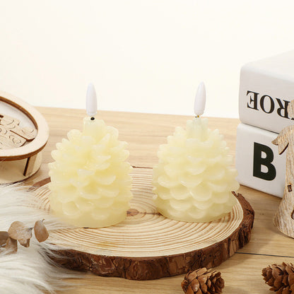 🎁Flameless LED Pine Cone Candles for Holiday Decor🎄Last Day BUY 1 GET 1 FREE