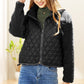 🎁Hot Sale 49% OFF⏳Women's Plush Patchwork Embossed Plaid Jacket