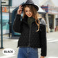 🎁Hot Sale 49% OFF⏳Women's Plush Patchwork Embossed Plaid Jacket