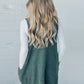 🍂Hot Sale 50% OFF💖Women's Loose-Fit V-Neck Sweater Vest with Pockets