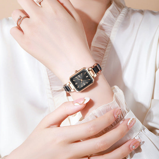 ✨2025 Latest Styles⌚Women's Fashion Rectangular Quartz Watch