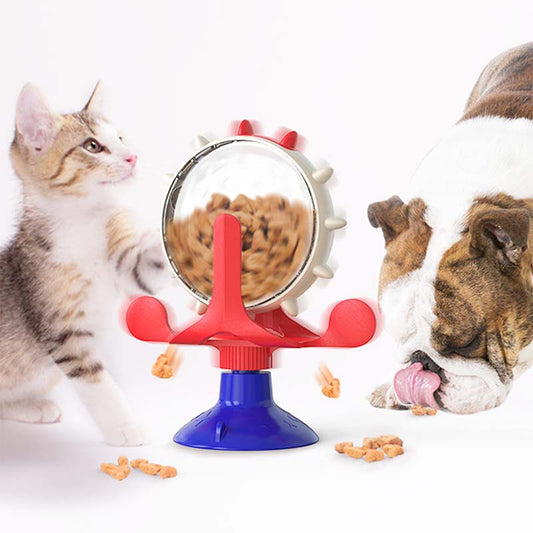 [Interactive Toy] 🐶360° Rotating Pet Slow Feed Dispenser🐱