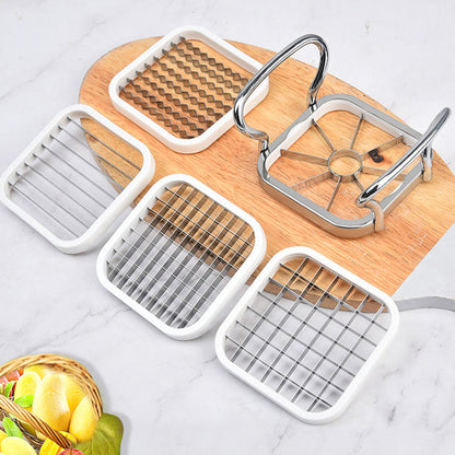 🎁Hot-Sale 50%OFF ✨5-in-1 Stainless Steel Fruit and Vegetable Cutter Slicer