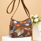 👜New Fashion PU Soft Leather Color Matching Shoulder Bag