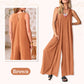 🎁Limited Time Offer✨Women's Casual V-Neck Sleeveless Wide-Leg Jumpsuit